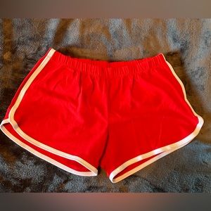 Popular 21 Red & White Short